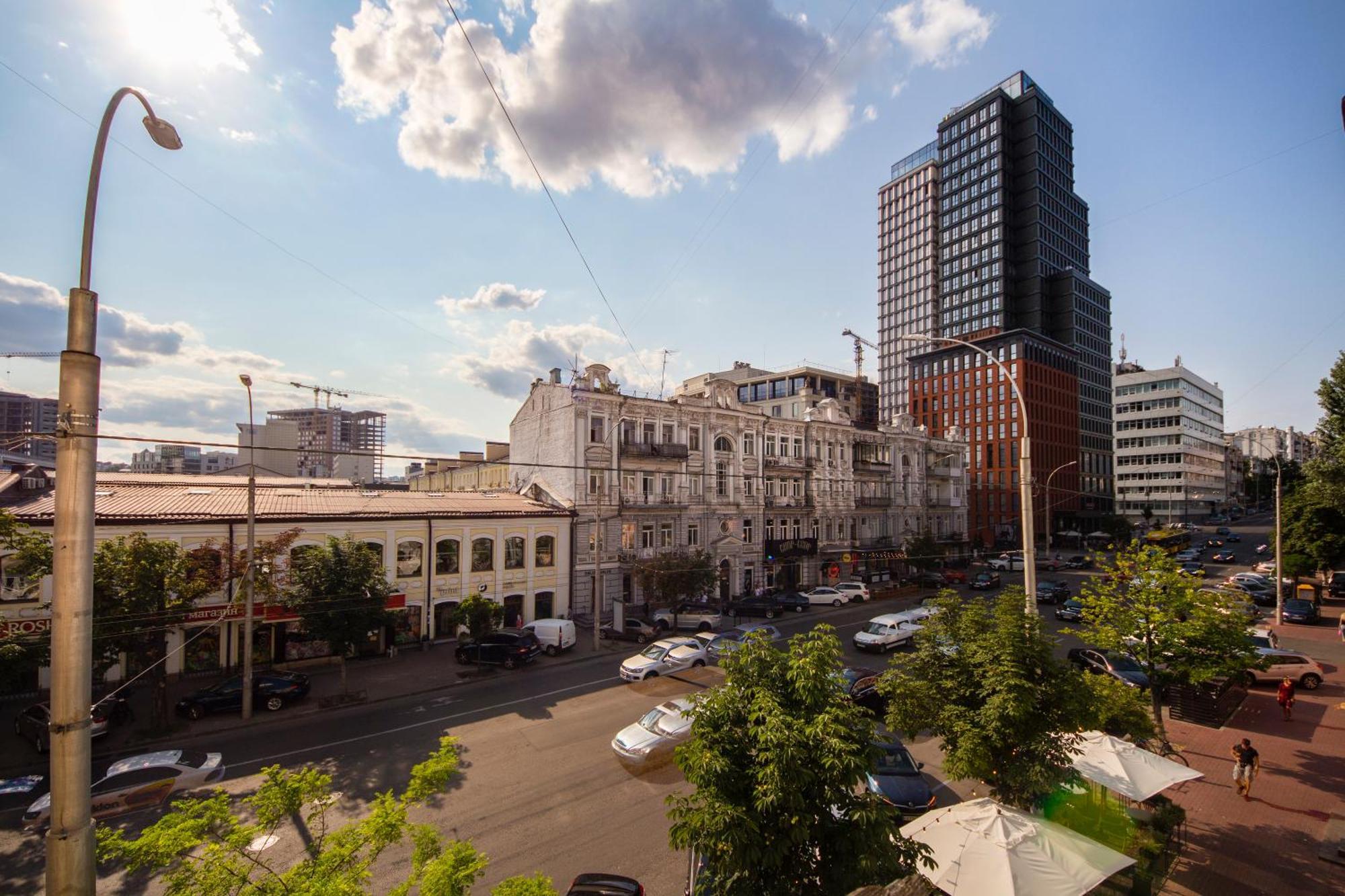 Central Apartments Kyiv Exterior foto